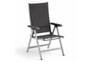 KETTLER Klappstuhl Basic Plus Silber/Anthrazit - Verstellbare Lehne Bild 3