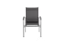 KETTLER Gartenstuhl Basic Plus Stapelsessel Aluminium Silber/Anthrazit Bild 1