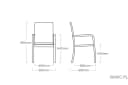 KETTLER Gartenstuhl Basic Plus Stapelsessel Aluminium Silber/Anthrazit Bild 5