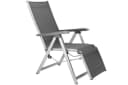 Kettler Gartenstuhl Basic Plus Klappbar Relaxsessel Silber/Anthrazit Bild 2