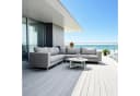KETTLER Ego Loungetisch Glasplatte Silber Bild 1