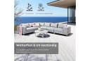 KETTLER Ego Loungetisch Glasplatte Silber Bild 4
