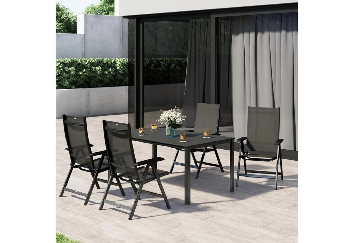 KETTLER BASIC BASE Klappsessel Multiposition Anthrazit/Bronze