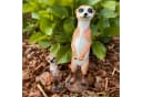 Online-Fuchs Gartenfigur Erdmännchen Deko Set Wetterfest Kunstharz Bild 2
