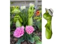 Online-Fuchs Gartenstecker Froschhals 30 cm Grün Bild 2
