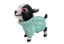 Online-Fuchs Gartenfigur Ziege mit Pulli Türkis Bild 1