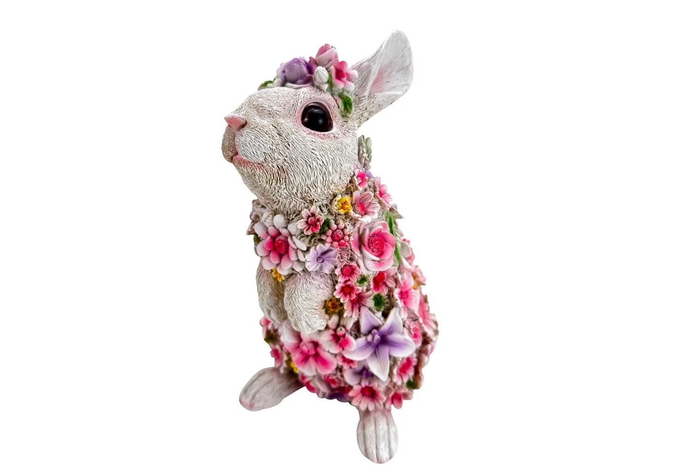 Online-Fuchs Blumenhase Gartenfigur Kunstharz