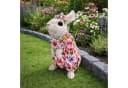 Online-Fuchs Blumenhase Gartenfigur Kunstharz Bild 2
