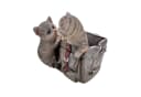 Online-Fuchs Gartenfigur Katzen mit Blumentopf Bild 3