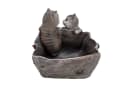 Online-Fuchs Gartenfigur Katzen mit Blumentopf Bild 4