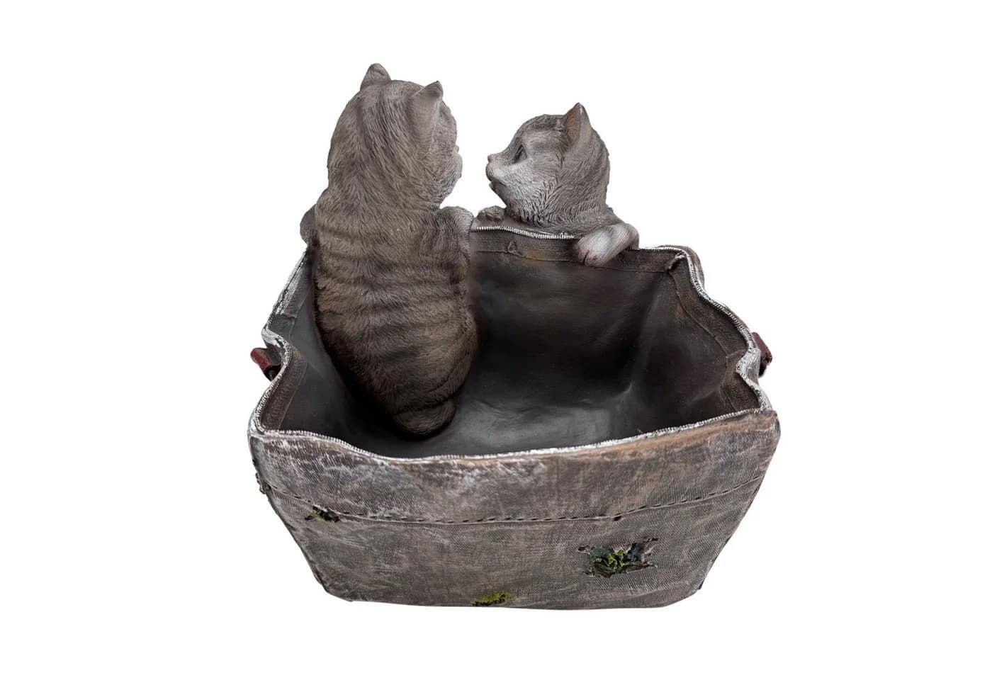 Online-Fuchs Gartenfigur Katzen mit Blumentopf - Bild 4