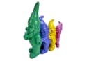 Online-Fuchs Gartenfigur Gartenzwerge Polonaise Bunt Modern Wetterfest Bild 4