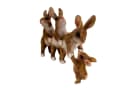 Online-Fuchs Gartenfigur süße Hasen Polonaise Kantenhocker Bild 3