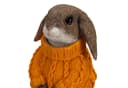 Online-Fuchs Gartenfigur süßer Hase mit Pullover Bild 5