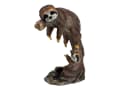 Online-Fuchs Gartenfigur 2 Faultiere mit Baum wetterfest Bild 1