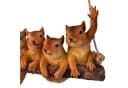 Online-Fuchs Gartenfigur für außen - 5 Eichhörnchen zum Aufhängen Bild 4