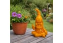 Online-Fuchs Gartenzwerg Orange mit Mittelfinger Bild 2