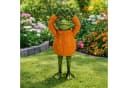 Online-Fuchs Gartenfigur Frosch 27 cm Kunstharz Bild 2