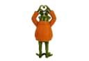 Online-Fuchs Gartenfigur Frosch 27 cm Kunstharz Bild 4