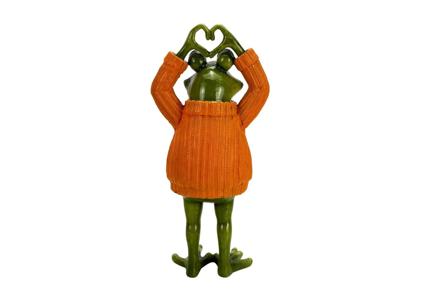 Online-Fuchs Gartenfigur Frosch 27 cm Kunstharz - Bild 4