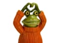 Online-Fuchs Gartenfigur Frosch 27 cm Kunstharz Bild 5