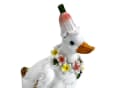 Online-Fuchs 2er Set kleine Gänse Gartenfigur weiß wetterfest Bild 4