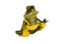 Online-Fuchs Yoga Frosch Deko Figur Garten Gelb Kunstharz Bild 3
