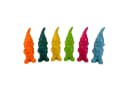 Online-Fuchs 6er Set Bunte Gartenzwerge 17,5 cm Kunstharz Bild 1