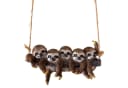 Online-Fuchs Gartenfigur 5 Faultiere Hängedeko 23 cm Polyresin Bild 1