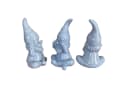 Online-Fuchs 3er Set Gartenzwerge blau 16 cm Bild 3