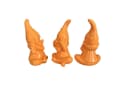 Online-Fuchs 3er Set Gartenzwerge Orange Kunstharz Bild 3