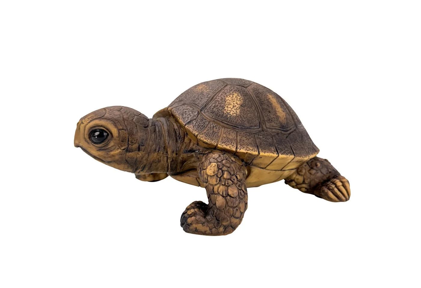 Online-Fuchs Teichfigur Schildkröte 18 cm Kunstharz Beige - Bild 5