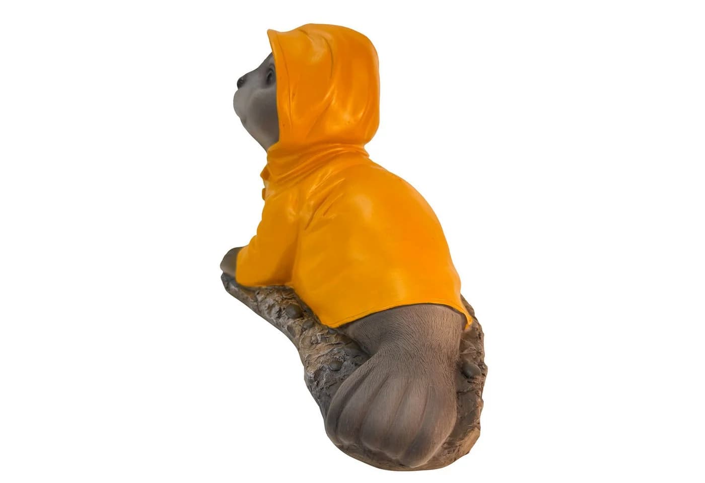 Online-Fuchs Seehund Gartenfigur Regenmantel Kunstharz 30 cm - Bild 4