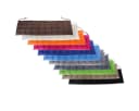 Marabellas Shop Bankauflage Polster Braun 150x40cm mit Kordelbänder Bild 1