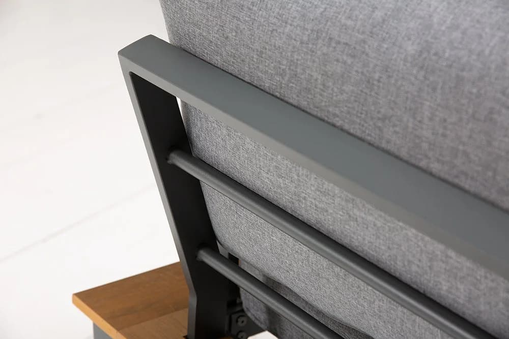 riess-ambiente Sitzgruppe TAMPA LOUNGE 240cm grau/natur - Bild 5