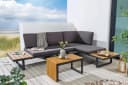 riess-ambiente Lounge-Sitzgruppe IBIZA 250cm Anthrazit Grau WPC Bild 2