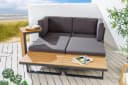 riess-ambiente Lounge-Sitzgruppe IBIZA 250cm Anthrazit Grau WPC Bild 5