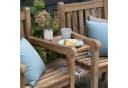 bene living Gartenbank Feierabendbank 160 cm Teakholz Bild 5