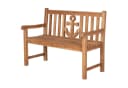 bene living Gartenbank Anker 120 cm Teakholz Maritim Bild 2