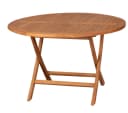 deVries Teakholz-Gartentisch Woodie Rund 120 cm Rustikal Bild 2
