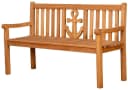 deVries Gartenbank Woodie Ankerplatz Teakholz Armlehnen Bild 2