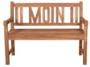 deVries Gartenbank Woodie MOIN 120 cm Teakholz Bild 2