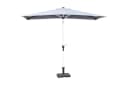 OUTFLEXX Ampelschirm Grau Moderner Sonnenschutz mit Aluminiumgestell Bild 2
