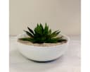 matches21 HOME & HOBBY Blumentopf Grau Wetterfest Bild 3