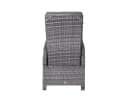 LC Garden Komido Dining Positionsstuhl Grau Aluminium Polyrattan Bild 5