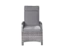 LC Garden Komido Gartenstuhl Grau Polyrattan Aluminium Bild 5