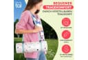 Blumtal Picknickdecke Premium Boho Terrazzo Design Wasserabweisend Bild 1