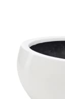 Flingora Pflanzschale Alodie Fiberglas Weiß Bild 1
