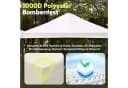 Sekey Pavillon-Ersatzdach 3x3m wasserdicht 1000D Polyester Bild 3