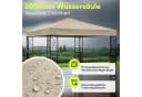 Sekey Pavillon-Ersatzdach 3x3m Taupe wasserdicht UV-Schutz Bild 1